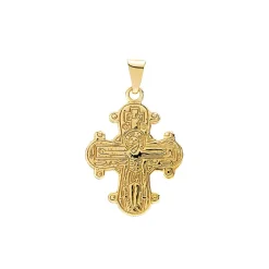 Lund Copenhagen - Dagmarkors i 8 karat guld med Fadervor - 306067-L