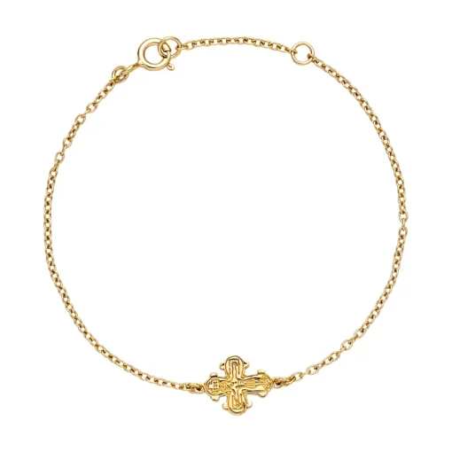 Lund Copenhagen - Dagmarkors armbånd i guldbelagt sølv - 9011183-f