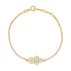 Lund Copenhagen - Forgyldt marguerit armbånd - 9015046-M