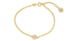 Lund Copenhagen - Marguerit armbånd i forgyldt - 90107019-m