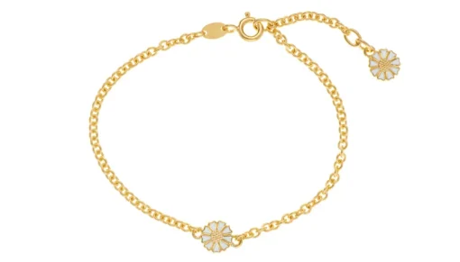 Lund Copenhagen - Marguerit armbånd i forgyldt - 90107019-m