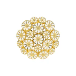 Lund Copenhagen - Marguerit broche - 904075-m