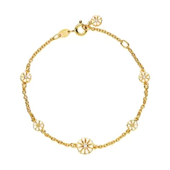 Lund Copenhagen - Marguerit armbånd med sten - 9015024-30-m