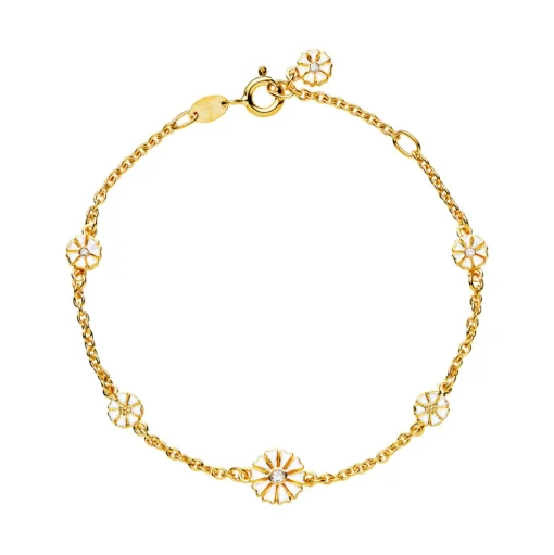 Lund Copenhagen - Marguerit armbånd med sten - 9015024-30-m