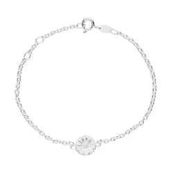 Lund Copenhagen - Marguerit armbånd i sølv, 9mm - 901009-h
