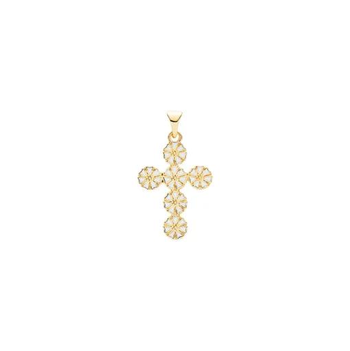 Lund Copenhagen - Marguerit kors 20x15 mm - 906051-m