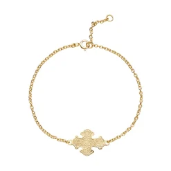 Lund Copenhagen - Sølv forgyldt armbånd med dagmarkors - 97019-F