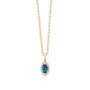 Madeleine vedhæng med London Blue Topas-1536011