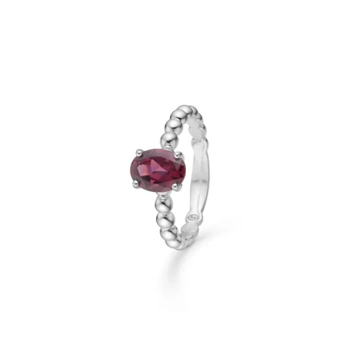 Mads Z - Berry sølv ring med granat - 2146092