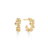 Mads Z - Bubbels creoler i 14 karat guld - 1510066