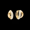 Mads Z - Celia 8 karat klik creoler med zirkonia - 3317009