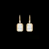 Mads Z - Denise øreringe i 8 karat guld med zirkonia sten - 3317082