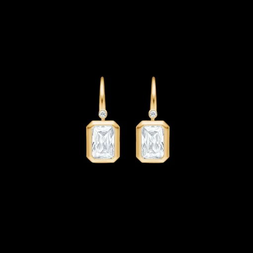 Mads Z - Denise øreringe i 8 karat guld med zirkonia sten - 3317082