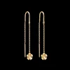 Mads Z - Fleur 14 karat guld øreringe med diamanter - 1501108