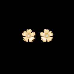 Mads Z - Fleur ørestikker i 14 karat guld med 0,008 ct diamant - 1511108