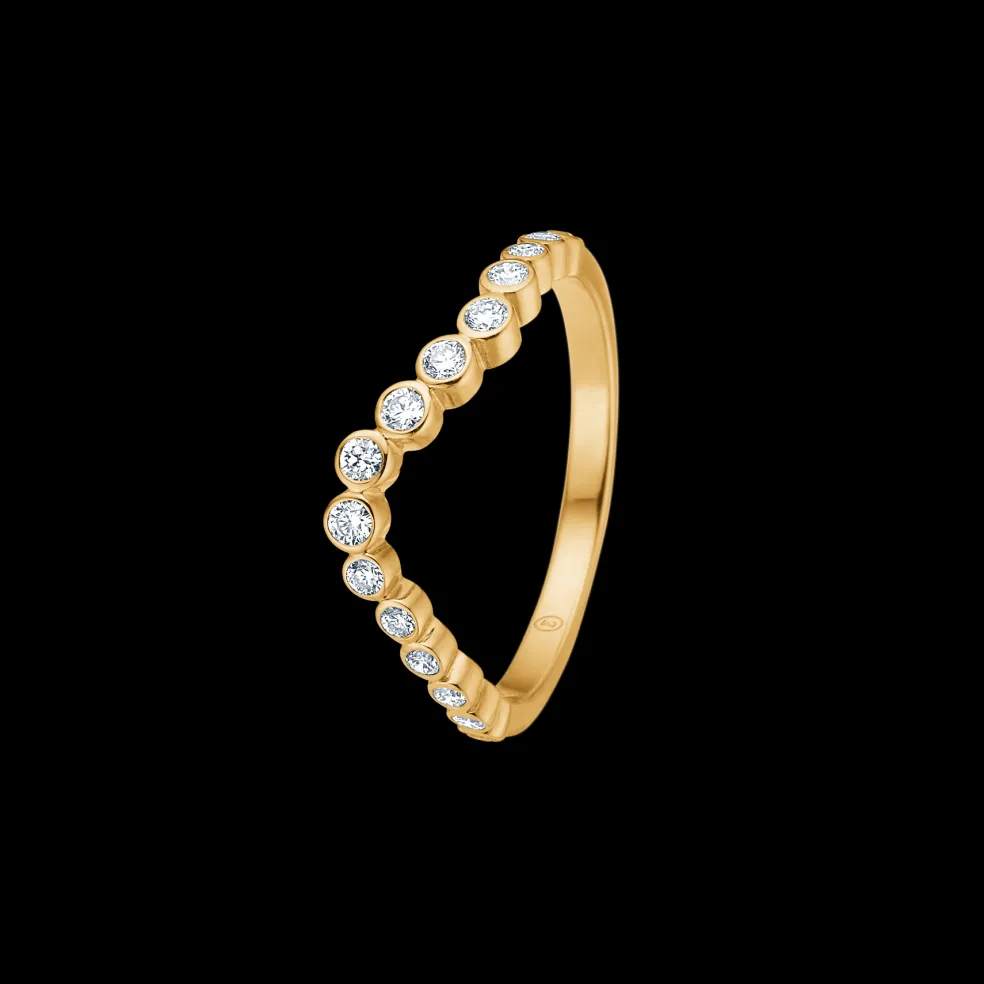 Mads Z - Freya 14kt guld ring med brillanter - 1541177