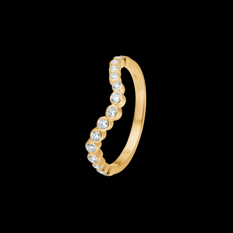 Mads Z - Freya 14kt guld ring med brillanter - 1541177