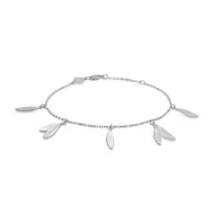 Mads Z - Papagena sølv armbånd med fjer - 2150081