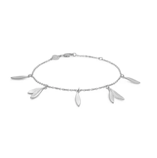Mads Z - Papagena sølv armbånd med fjer - 2150081