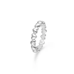 Mads Z - Poetry Heart ring i sølv - 2140028