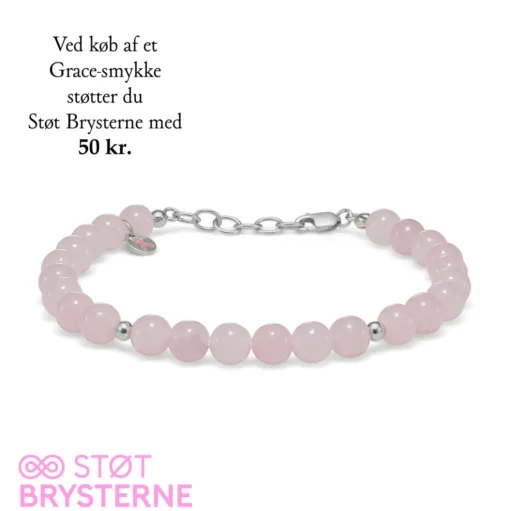 Mads Z - Støt Brysterne - Grace armbånd i sterling sølv - 2156201