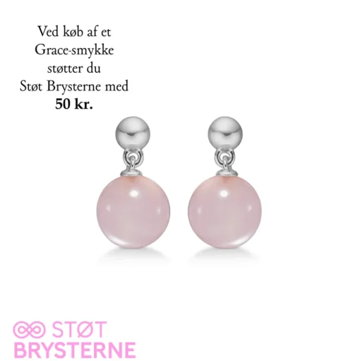 Mads Z - Støt Brysterne - Grace øreringe i sterling sølv - 2116201