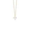MadsZ - 14 kt guld Tender Heart vedhæng med diamanter - 1531320