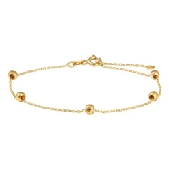 Nordahl - 8 karat guld armbånd med kugler - 80830160300