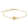 Nordahl - 8 karat guld dagmarkors armbånd - 80170000300