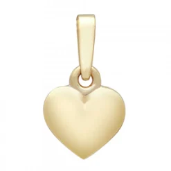 Nordahl - 8 karat guld hjerte vedhæng, 8mm - 29160540300