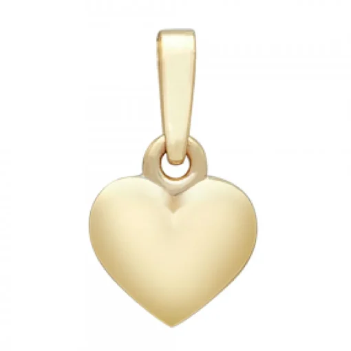 Nordahl - 8 karat guld hjerte vedhæng, 8mm - 29160540300