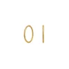 Nordahl - 8 karat guld klik creol, 9mm - 30162060300