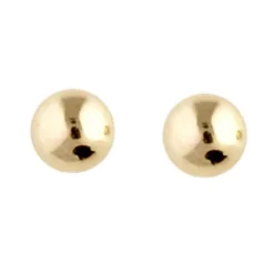 Nordahl - 8 karat guld kugle ørestikker, 5mm - 30310030300