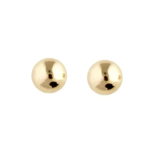 Nordahl - 8 karat guld ørestikker med kugler 4mm - 30310020300