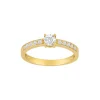 Nordahl - 8 karat guld ring med sten af zirkonia - 10428470300