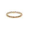 Nordahl - 8 karat guld ring med kugler og sten - 105500003