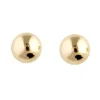 Nordahl - 14 karat guldkugle ørestikker, 5mm - 3310035