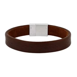 Nordahl - Herre armbånd i brunt læder - 809703192