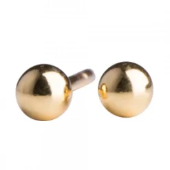 Nordahl - 8kt. guld kugle øreringe, 6mm - 30310180300
