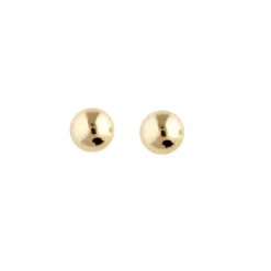 Nordahl - 8kt. guld kugle øreringe, 3mm - 3310013