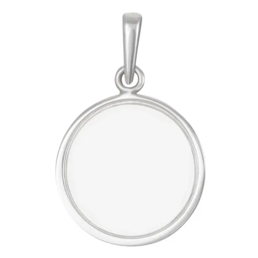 Nordahl - Sølv plade til gravering, 16mm - 29250300900