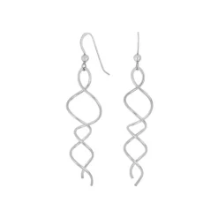 Nordahl - Sølv øreringe med spiral - 30260010900