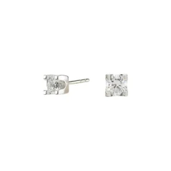 Nordahl - Sølv ørestikker med sten, 4,5mm - 30161690900