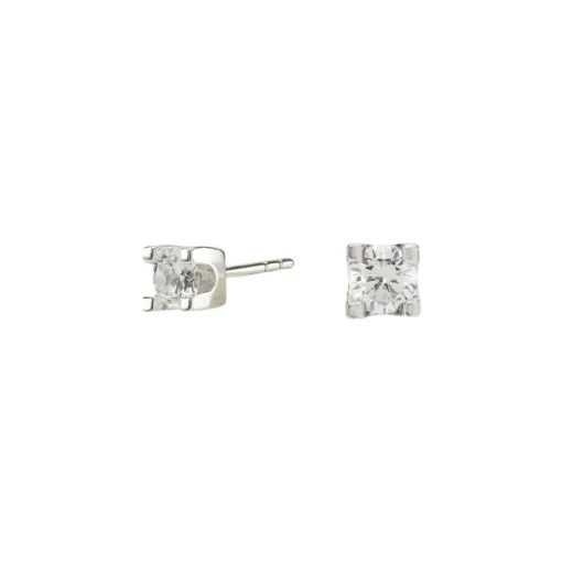 Nordahl - Sølv ørestikker med sten, 4,5mm - 30161690900