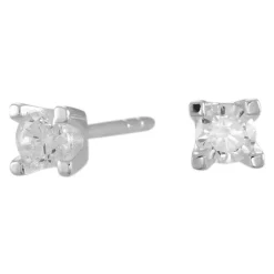 Nordahl - Sølv ørestikker med sten 3,5mm - 30161610900