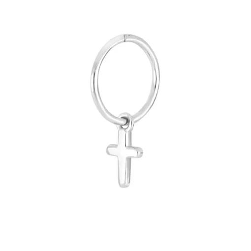 Nordahl - Son of Noa Kors creol i sølv, 12mm, single - 30295020900