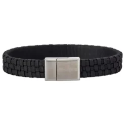 Nordahl - Son of Noa læderarmbånd med stål - 80970009