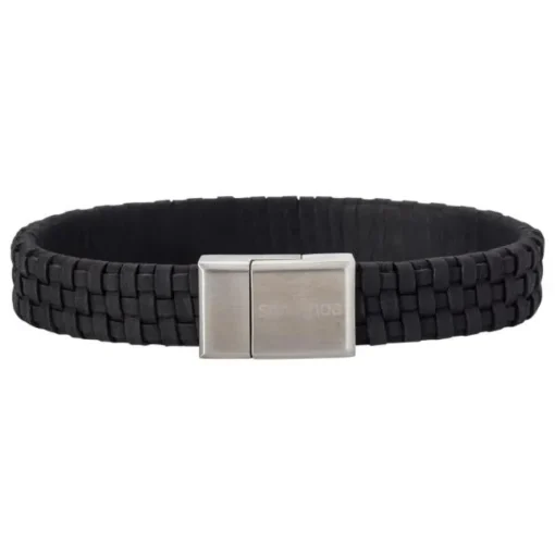 Nordahl - Son of Noa læderarmbånd med stål - 80970009