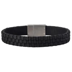 Nordahl - Son of Noa læderarmbånd med stål - 80970009