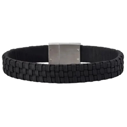 Nordahl - Son of Noa læderarmbånd med stål - 80970009